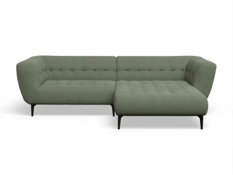 Ecksofa mit Longchair rechts